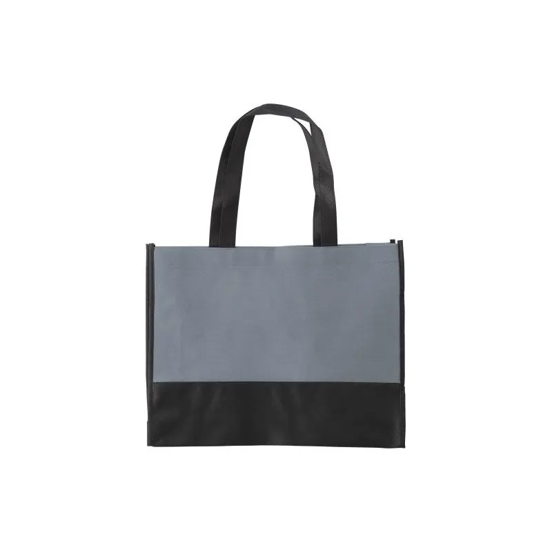 Sac shopping écologique en non-tissé personnalisable Brenda Matières : PET recyclé Couleurs : translucide Contenance : 720 ml li