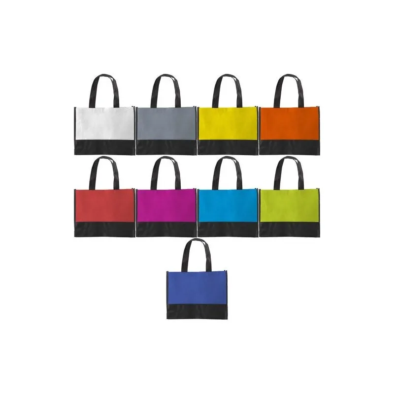 Sac shopping écologique en non-tissé personnalisable Brenda Matières : polypropylène (PP) Couleurs : bleu Contenance : 280 ml ca