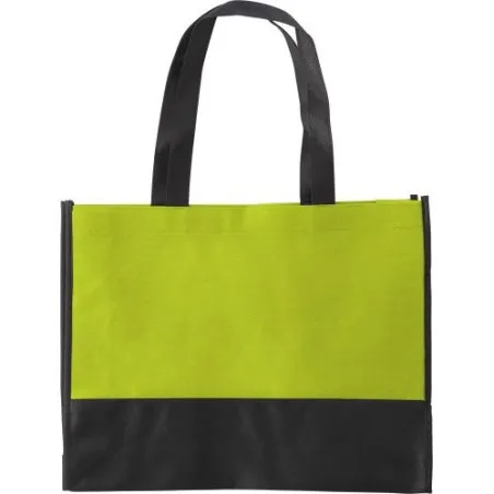 Sac shopping écologique en non-tissé personnalisable Brenda Matières : polypropylène (PP) Couleurs : noir Contenance : 280 ml pe