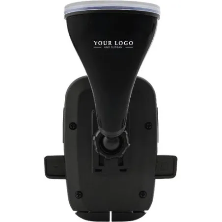 Support de téléphone personnalisé pratique idéal pour voiture - Laurine Matières : aluminium recyclé&nbsp; Couleurs : argenté goodies