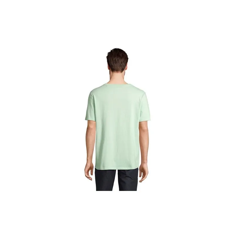 T-Shirt bio personnalisé pas cher - idéal pour votre marque - LEGEND Taille textile : 3XL Couleurs : vert glacé personnalisation