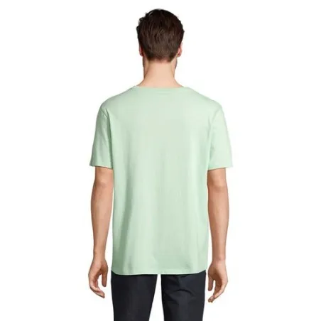 T-Shirt bio personnalisé pas cher - idéal pour votre marque - LEGEND Taille textile : 3XL Couleurs : vert glacé personnalisation