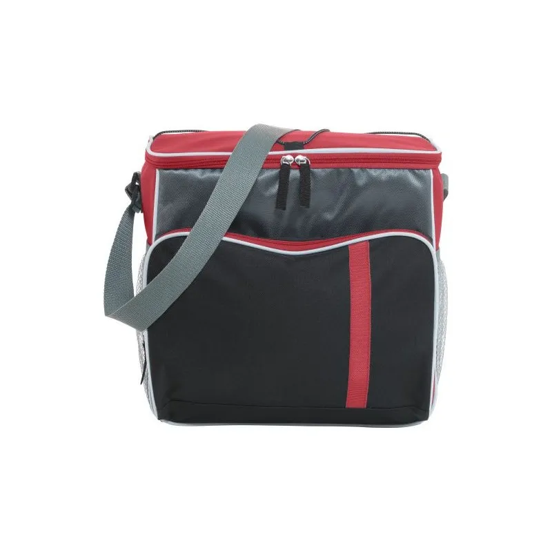 Sac isotherme pratique en polyester personnalisé pour repas - Ravi Matières : LDPE Couleurs : blanc Contenance : 500 ml personna