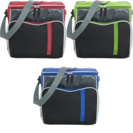 Sac isotherme pratique en polyester personnalisé pour repas - Ravi Matières : LDPE Couleurs : blanc Contenance : 500 ml goodies 