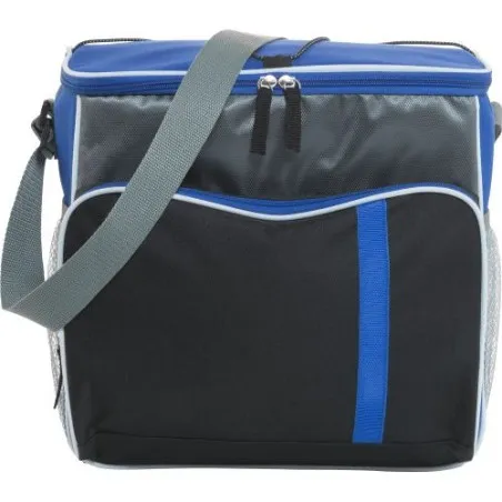 Sac isotherme pratique en polyester personnalisé pour repas - Ravi Matières : LDPE Couleurs : blanc Contenance : 500 ml cadeau c