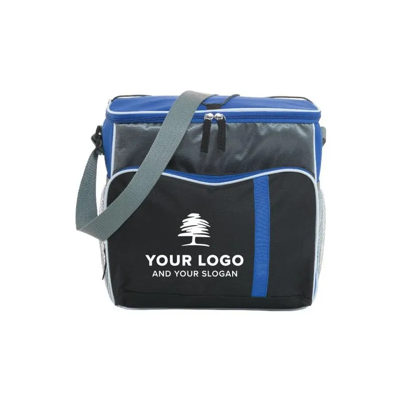Sac isotherme pratique en polyester personnalisé pour repas - Ravi Matières : LDPE Couleurs : noir Contenance : 500 ml personnal