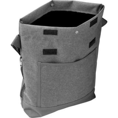 Cabas Pratique en Polycanvas Personnalisé - Hekla, Idéal pour le Quotidien à Prix Abordable Couleurs : argenté Contenance : 220 