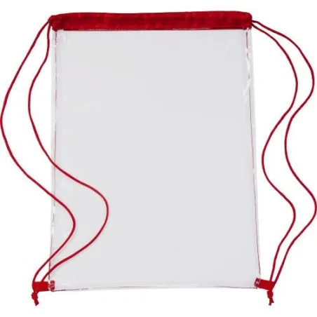 Sac à dos écologique en PVC personnalisé Kiki - Idéal pour vos loisirs pas cher Matières : non tissé Couleurs : rouge Contenance