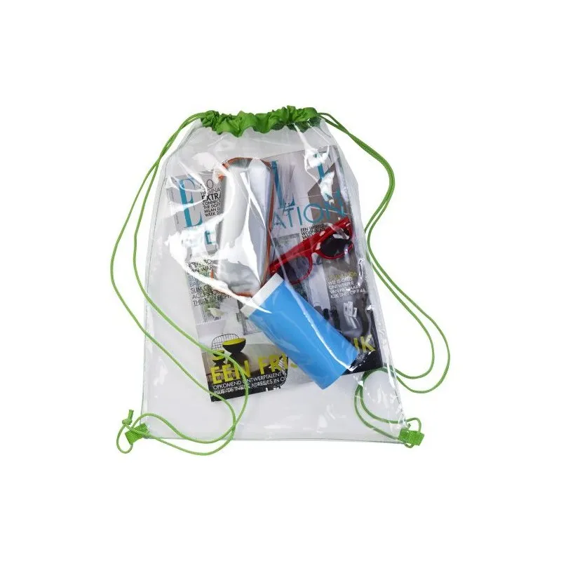Sac à dos écologique en PVC personnalisé Kiki - Idéal pour vos loisirs pas cher Matières : non tissé Couleurs : rouge Contenance
