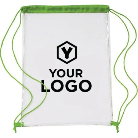 Sac à dos écologique en PVC personnalisé Kiki - Idéal pour vos loisirs pas cher Matières : non tissé Couleurs : blanc Contenance