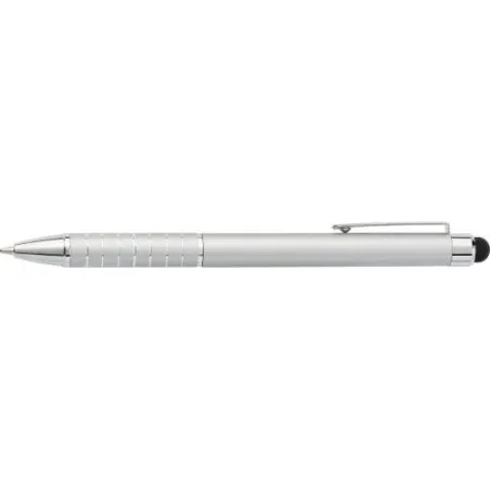 Stylo bille en aluminium personnalisé twist Oliver Matières : ABS recyclé Couleurs : blanc cadeau collaborateur premium