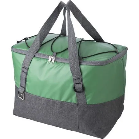 Sac isotherme pratique en polycanvas pas cher Carlos Matières : ABS recyclé Couleurs : blanc cadeau affaires élégant