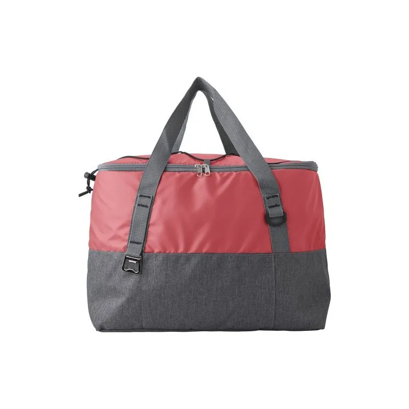 Sac isotherme pratique en polycanvas pas cher Carlos Matières : bambou Couleurs : marron personnalisable avec votre logo