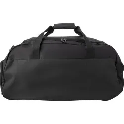 Sac de sport personnalisé en polyester Connor - Idéal pour vos activités à prix réduit Matières : bois