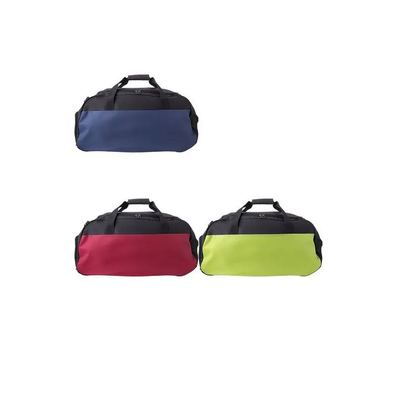 Sac de sport personnalisé en polyester Connor - Idéal pour vos activités à prix réduit Matières : bois impression haute définiti