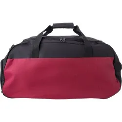 Sac de sport personnalisé en polyester Connor - Idéal pour vos activités à prix réduit Matières : bois 2