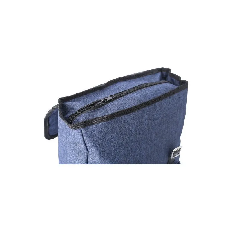 Sac à dos personnalisé en polyester pour sport et loisirs - Genevieve Matières : polypropylène (PP) Couleurs : blanc Contenance 