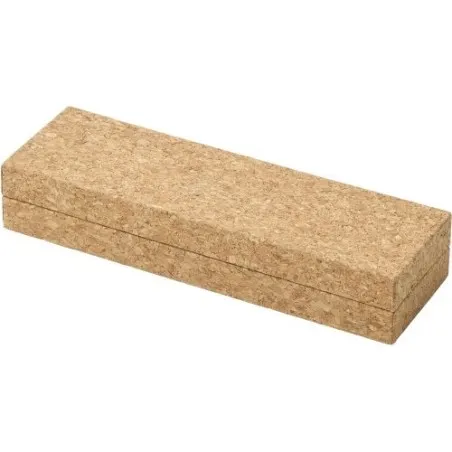 Parure de stylo bille et roller en liège Elmer