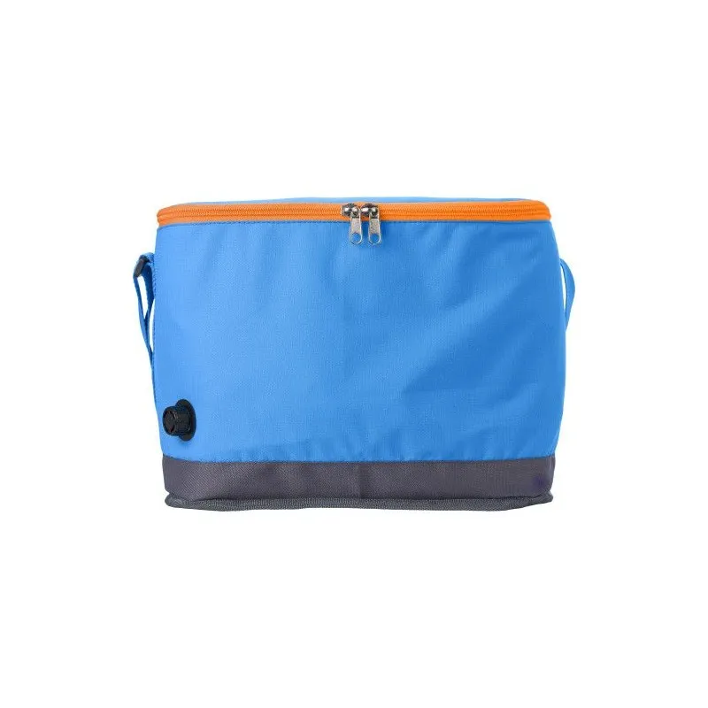 Sac isotherme auto-gonflable personnalisé 12L de confort pas cher Aleah Matières : papier Couleurs : noir goodies publicitaire é