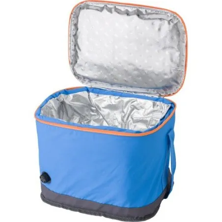 Sac isotherme auto-gonflable personnalisé 12L de confort pas cher Aleah Matières : papier Couleurs : noir marquage laser ultra p