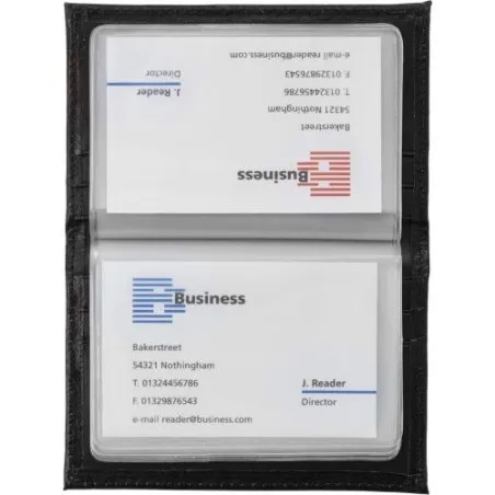 Élégant Étui Porte-Cartes en Cuir Reconstitué Bethany