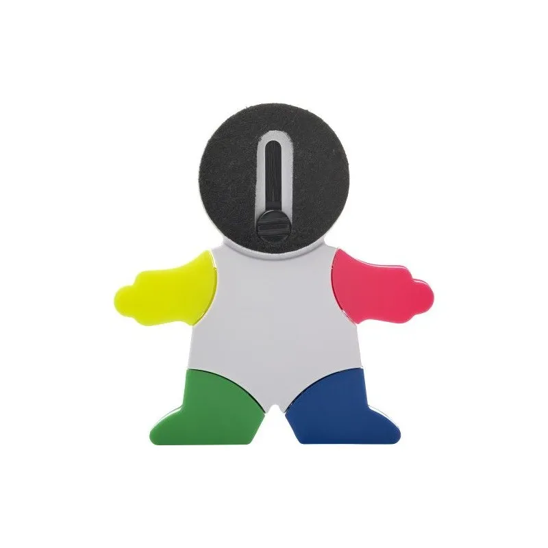 Surligneur en plastique Ella - Multicolore et Pratique