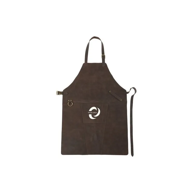 Tablier personnalisé en cuir reconstitué Nori Matières : céramique Couleurs : vert Contenance : 450 ml cadeau entreprise pas che