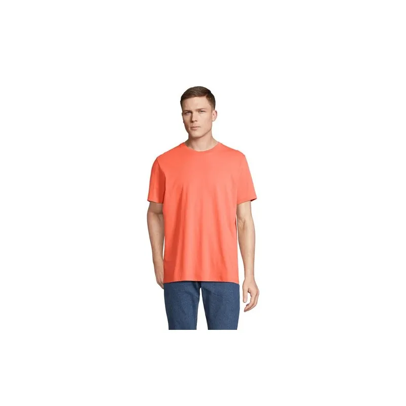 T-Shirt bio personnalisé pas cher - idéal pour votre marque - LEGEND Taille textile : XS Couleurs : pêche marquage laser ultra p
