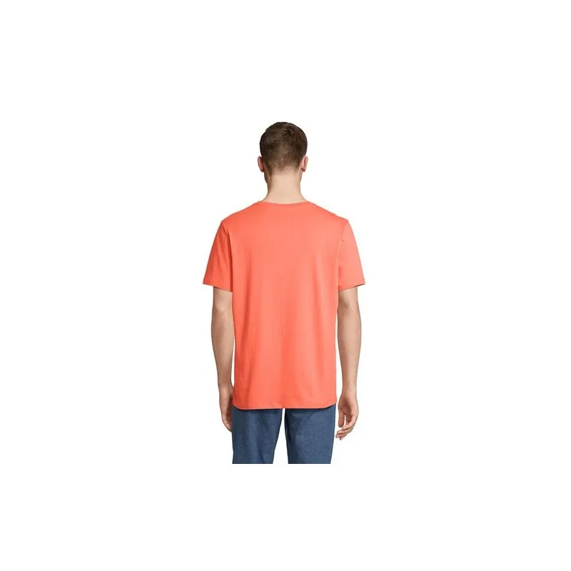 T-Shirt bio personnalisé pas cher - idéal pour votre marque - LEGEND Taille textile : XS Couleurs : pêche personnalisation rapid