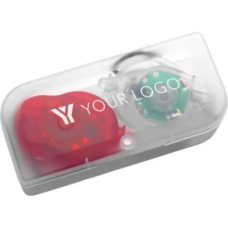 Set de 2 lampes LED pour vélo Amira