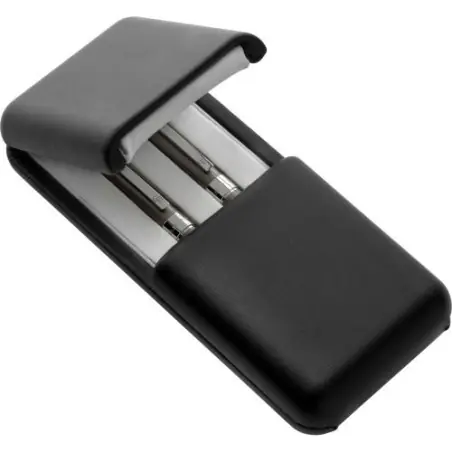 Stylo personnalisé élégant et précis à bille et roller - Charles Dickens® Alan Matières : Synthétique Couleurs : jaune objet pro