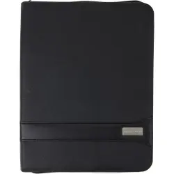 Conférencier zippé A4 en PVC personnalisé Byron Matières : coton Taille textile : XXL Couleurs : bordeaux 2