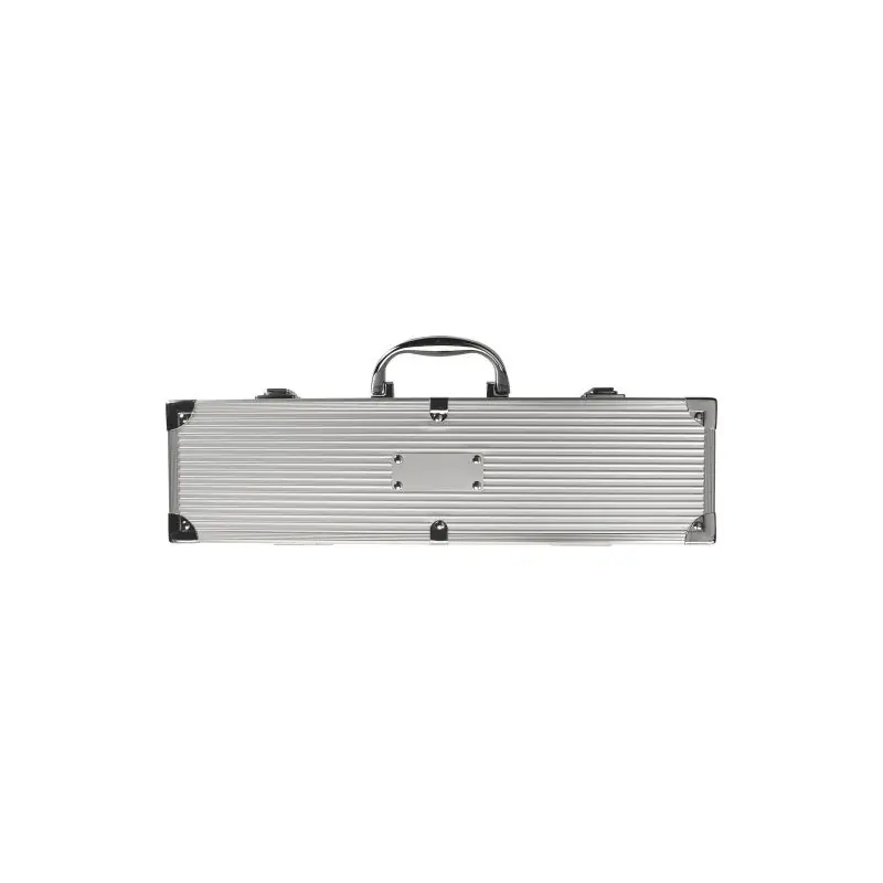 Set de barbecue personnalisé idéal Jennifer Matières : coton Taille textile : XL Couleurs : gris foncé personnalisable avec votr