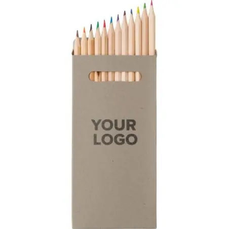 Set de 12 crayons de couleur Nina