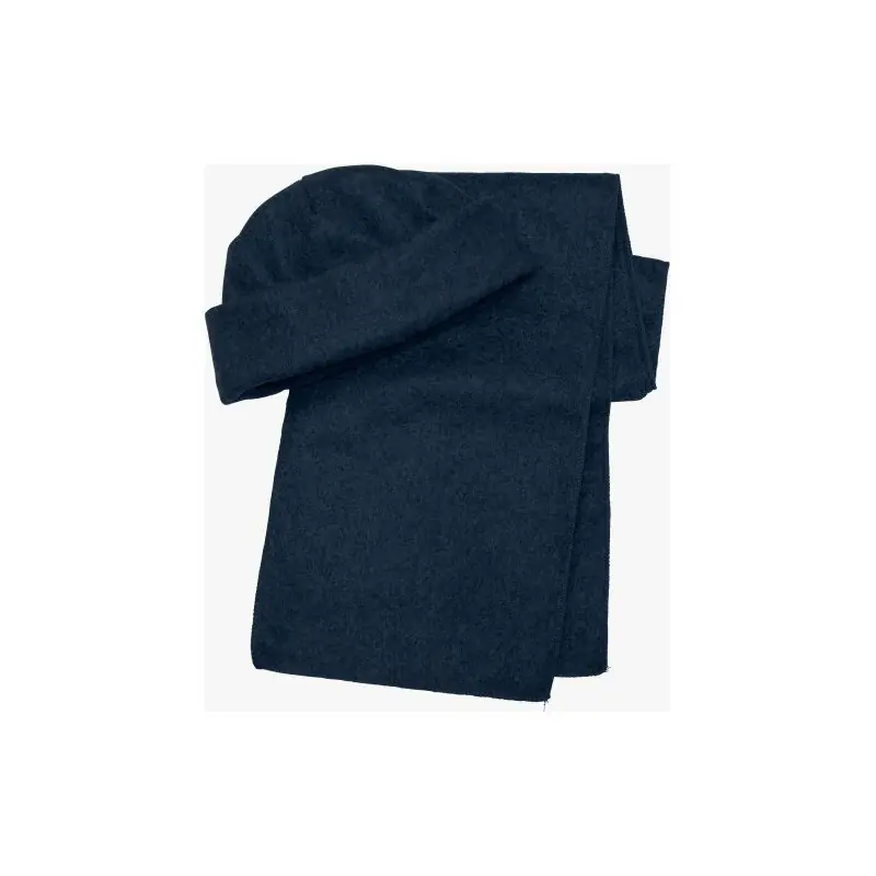 Set Bonnet et Écharpe en Laine Polaire Russo