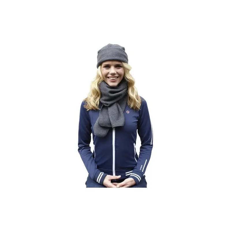 Set Bonnet et Écharpe en Laine Polaire Russo