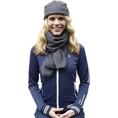 Set Bonnet et Écharpe en Laine Polaire Russo