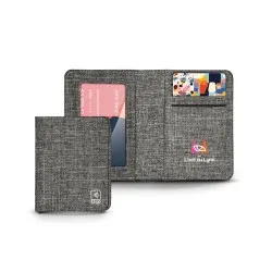 Porte-Carte de Crédit Anti-RFID Personnalisé Sécurisé - Stop RFID pas cher Matières : coton Taille textile : XL Couleurs : bleu 