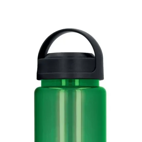 Gourde publicitaire personnalisée 70 cl en Tritan Matières : coton Taille textile : XS Couleurs : noir personnalisation rapide e