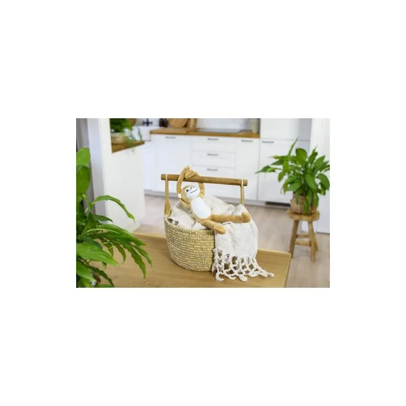 Peluche Singe en polyester personnalisée - Sophie Matières : EVA Couleurs : noir Pointure : 36/37 goodies publicitaire événement