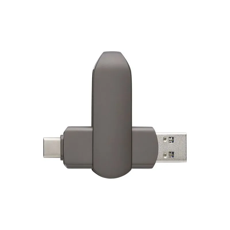 Clé USB 3.0 Twist Personnalisée 64 Go - Harlow Matières : EVA Couleurs : noir Pointure : 40/41 accessoire événementiel unique