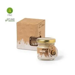 Bougie Aromatique Personnalisable Écologique - Lisa Matières : coton Taille textile : XXL Couleurs : bleu clair