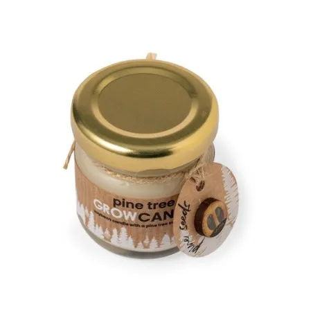 Bougie Aromatique Personnalisable Écologique - Lisa Matières : coton Taille textile : XXL Couleurs : bleu clair impression haute