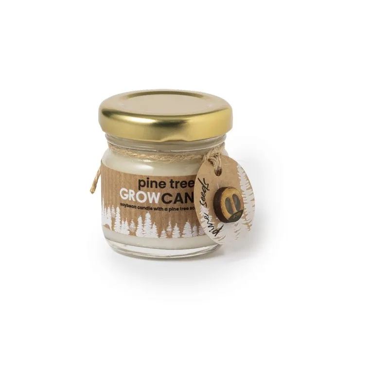 Bougie Aromatique Personnalisable Écologique - Lisa Matières : coton Taille textile : XXL Couleurs : bleu clair accessoire événe