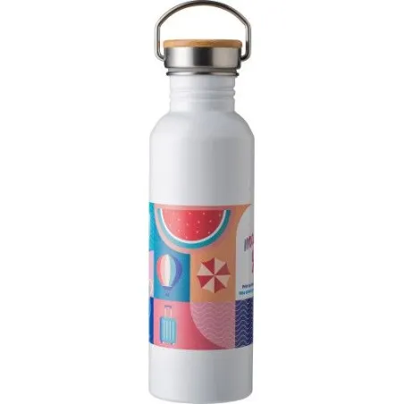 Bouteille Isotherme Personnalisée en Acier Inoxydable de 700 ml - Poppy Matières : coton Taille textile : XXL Couleurs : vert ca