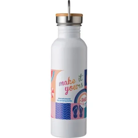 Bouteille Isotherme Personnalisée en Acier Inoxydable de 700 ml - Poppy Matières : coton Taille textile : XXL Couleurs : vert bo