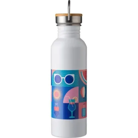Bouteille Isotherme Personnalisée en Acier Inoxydable de 700 ml - Poppy Matières : coton Taille textile : XXL Couleurs : vert bo