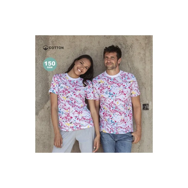 T-Shirt Personnalisé Adulte 100% Coton, Durable Helixa Matières : coton Taille textile : XL Couleurs : rouge impression haute dé