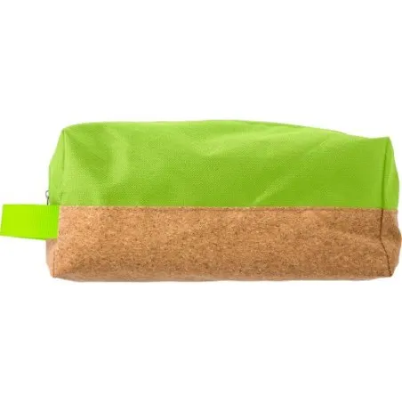 Trousse de toilette écologique et pratique en polyester - Lynn Matières : ABS Couleurs : bleu cadeau entreprise pas cher