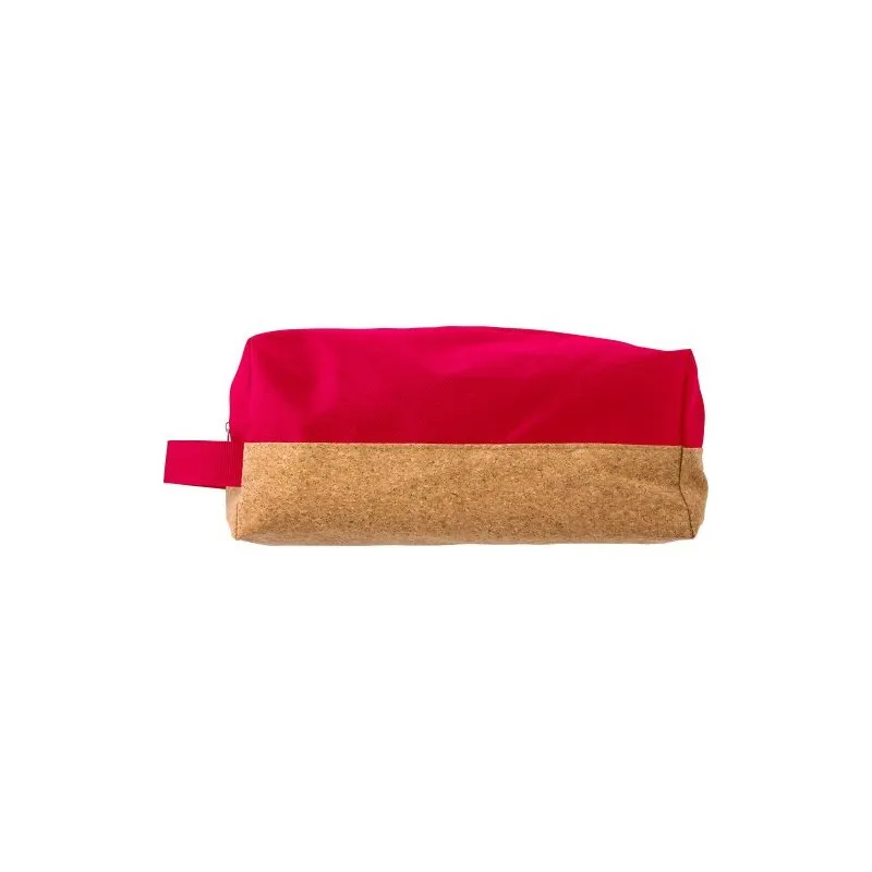 Trousse de toilette écologique et pratique en polyester - Lynn Matières : ABS Couleurs : naturel personnalisable avec votre logo